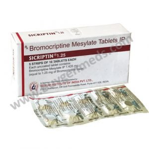 Sicriptin 1.25 mg
