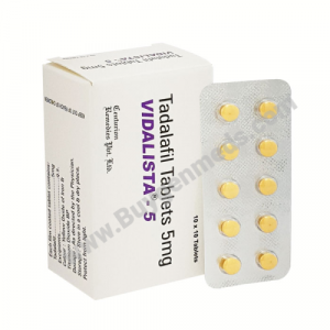 Vidalista 5 mg Tadalafil