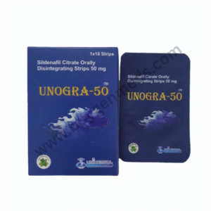 Unogra 50mg (Sildenafil Orally Strip)