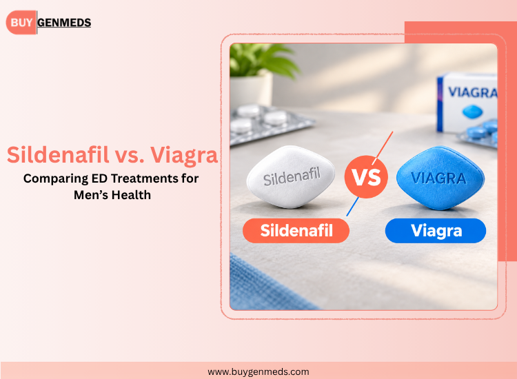 Sildenafil vs Viagra