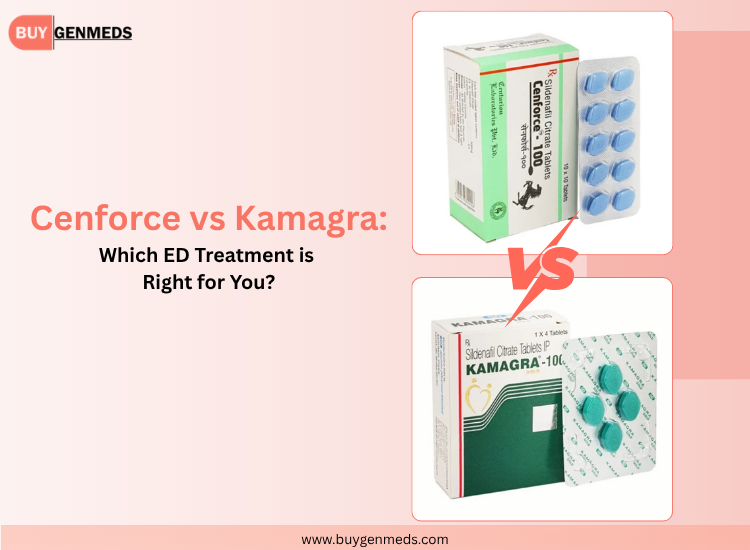 Cenforce vs Kamagra